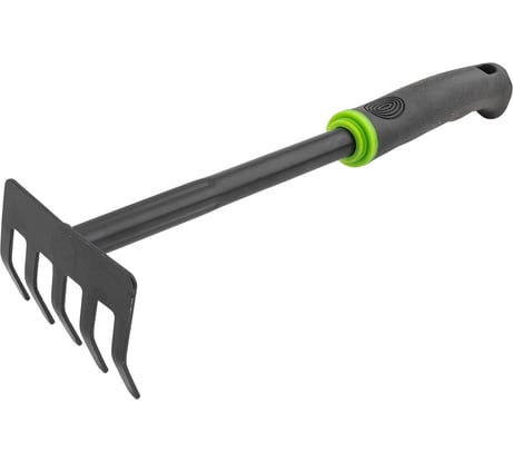 Грабли мини с пластиковой рукояткой WMC TOOLS (5-зуб., L-300мм) WMC-TG2103024-D(50017)