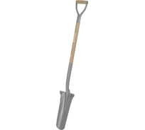 Лопата траншейная профессиональная PALISAD 100х360х1250 мм, с зубьями, ясень, EFP, LUXE 61351