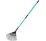 Грабли веерные стальные PALISAD 445х1525 мм, 22 зуба, фибергласовый черенок, ПВХ накладка, LUXE 617188 1