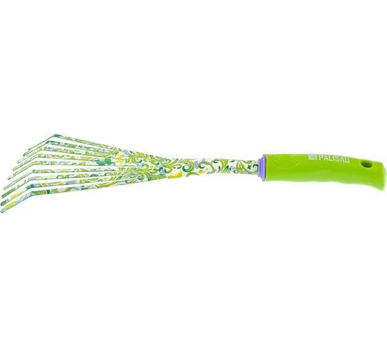 Веерные грабли PALISAD 9 зубьев FLOWER GREEN 620425
