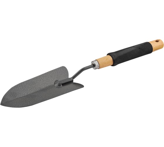 Совок посадочный WMC TOOLS с деревянной рукояткой(L-330мм ,ширина 60мм) WMC-TG2104020-B(50014)