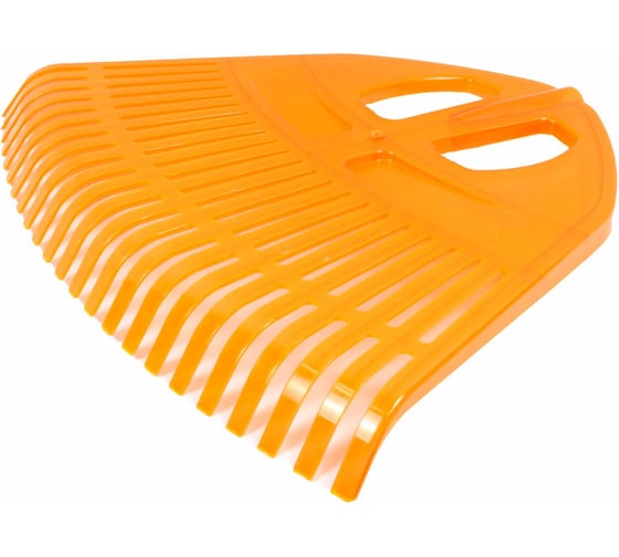 Грабли веерные из поликарбоната цветные ООО "ПК ХозЦентр" 23 зуба 500х430мм б/ч СИ-01881
