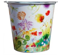 Оцинкованное ведро для непищевых продуктов на 5 литров Центроинструмент Волшебная страна 1040-5-4