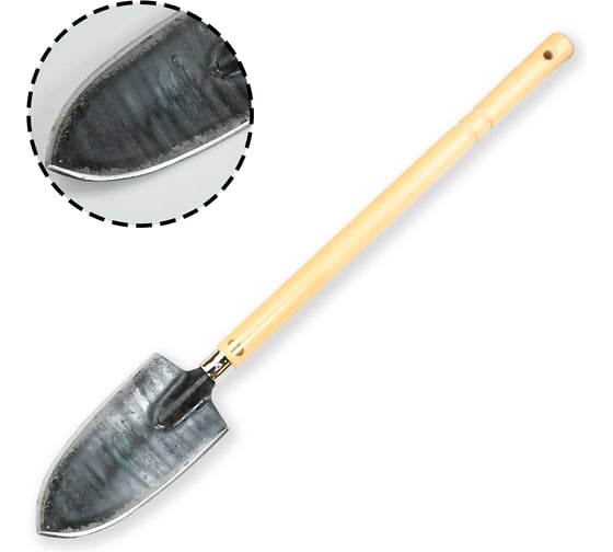 Совок садовый кованый Mikitool Sakai с длинной рукоятью М00020981