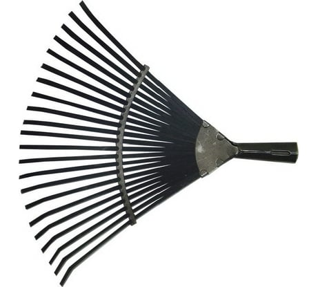 Веерные грабли Репка  ГСВ-2 22 зуба, сталь 65Г, калёные, оцинкованные 13844