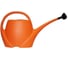 Лейка ФлораПласт Весна Watering cans SPRING 4,5л. оранжевый 036231 1