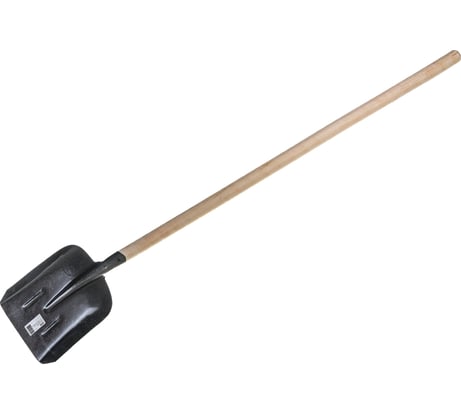 Совковая рельсовая лопата с черенком Gigant с ребрами жесткости (сталь 1.2мм) GSS-01