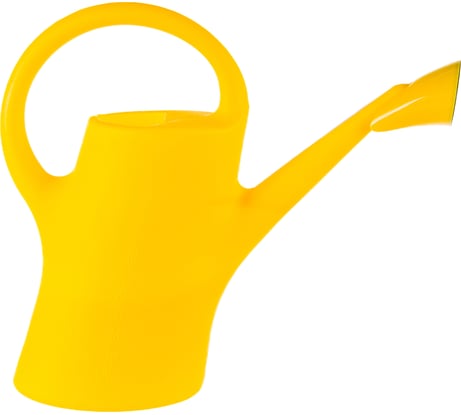 Лейка с рассеивателем Gigant 7 л, жёлтая WD-02