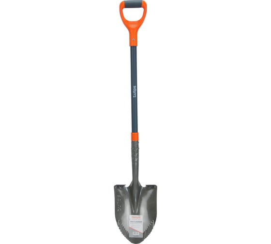 Лопата штыковая Tulips Tools PRO, усиленная, фибергласс, 120 см IC04-125