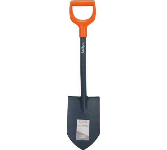 Лопата штыковая, укороченная Tulips Tools 81 см IC04-113