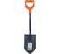 Лопата штыковая, укороченная Tulips Tools 81 см IC04-113 1