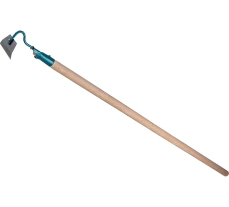 Тяпка с деревянным черенком Gigant 120x50 мм, нержавеющая сталь GHS-06