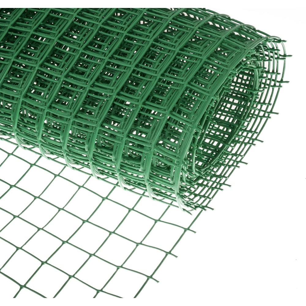 Садовая сетка Greengo 1x10 м, ячейка квадрат 50x50 мм, зеленая 3299388 ...