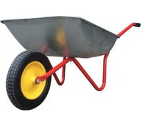 Садовая тачка Yard одноколесная, грузоподъемность 80 кг, объем 65 л 66-8-065