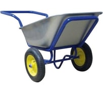 Строительная тачка Yard двухколесная, грузоподъемность 260 кг, объем 110 л 66-9-216