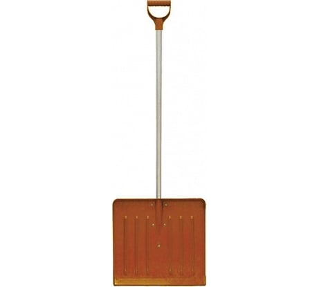 Снегоуборочная поликарбонатная лопата алюминиевым черенком РемоКолор AMSTERDAM, 420x550 мм 69-0-419