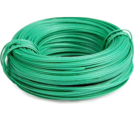 Подвязочная проволока Greengo 20 м, 2 мм, зеленая 3098159 1