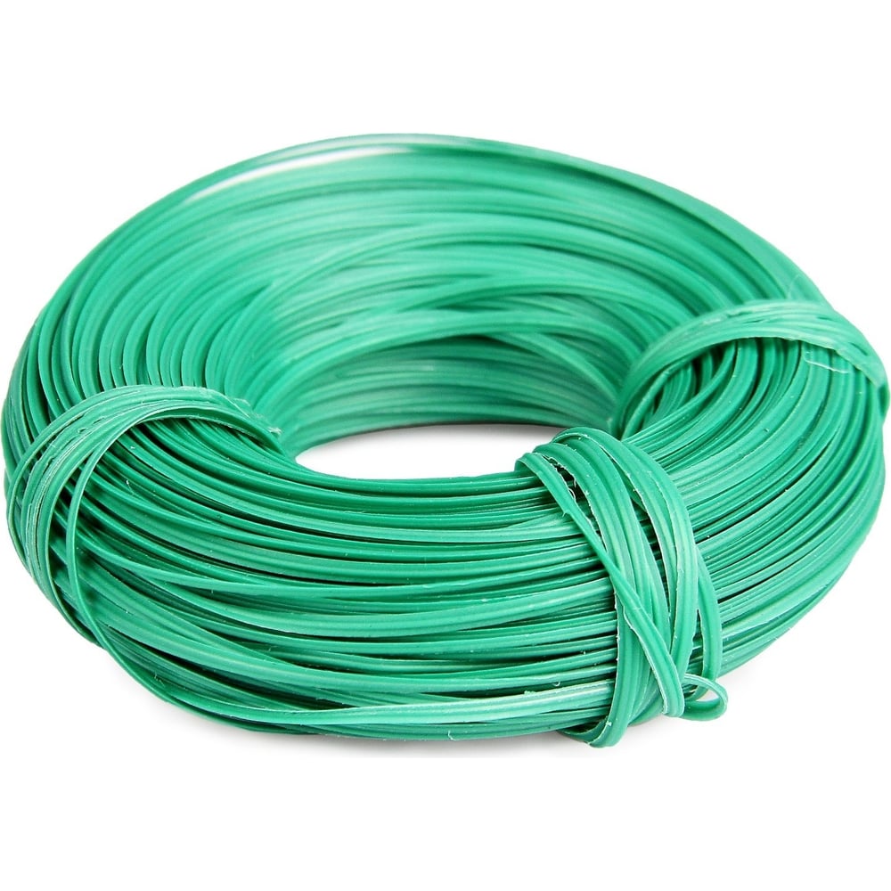 Подвязочная проволока Greengo 50 м, 2 мм, зеленая 3098161 - выгодная ...