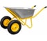 Тачка садово-строительная двухколесная ALUKOMTOOLS 320 кг, объем 110 л АТ-ТСУ224 1