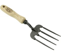 Вилка с закрученными зубцами DeWit рукоятка из ясеня, 140 мм 3990