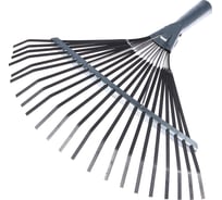 Пластинчатые веерные грабли без черенка СИМАЛЕНД 22 зубьев, оцинкованные 3405820