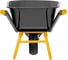 Тачка строительная усиленная Denzel, объем 120 л, 220 кг, колесо 16х4.00-8 689355 19