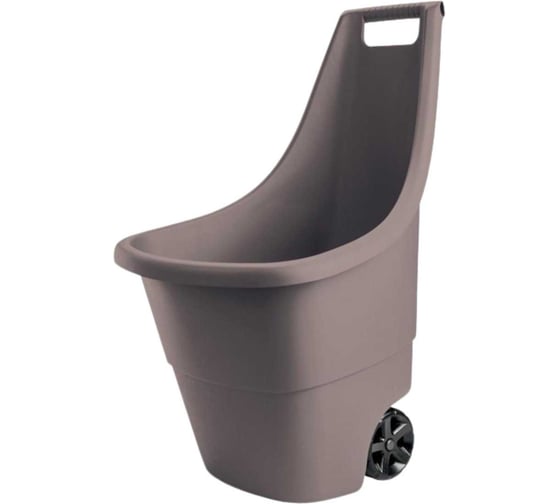 Тачка садовая CURVER Easy Go BREEZE 50L капучино 231353