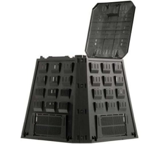 Компостер садовый Prosperplast Evogreen Vario 450л, черный IKEV450C-S411