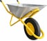 Тачка садово-строительная одноколесная ALUKOMTOOLS 220 кг, объем 110 л АТ-ТС122 3
