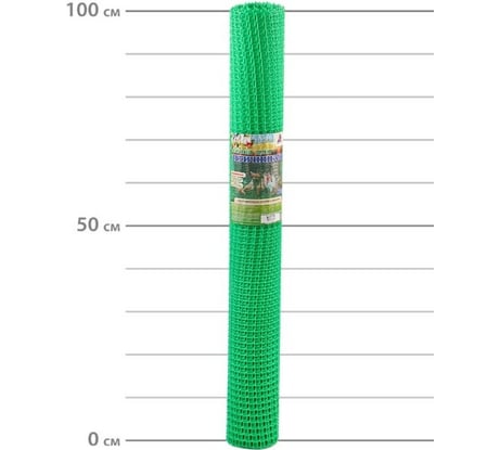 Сетка для птичников ПРОТЭКТ 17х17, 10 м, зеленый Ф-17/1/10 з