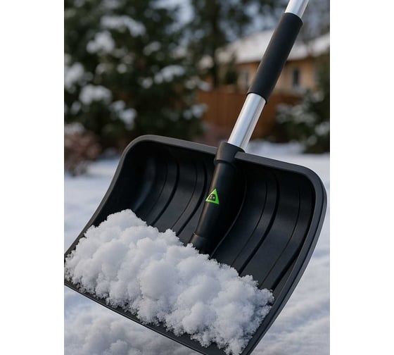 Лопата пластиковая Prosperplast Alpe 50 ECO Telescopic, черный ILT50TSC-S411