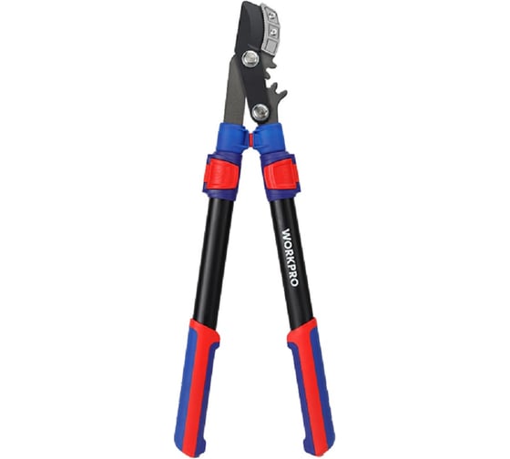 Сучкорез плоскостной с зубчатым механизмом WORKPRO PRO 625-925мм, WP332022