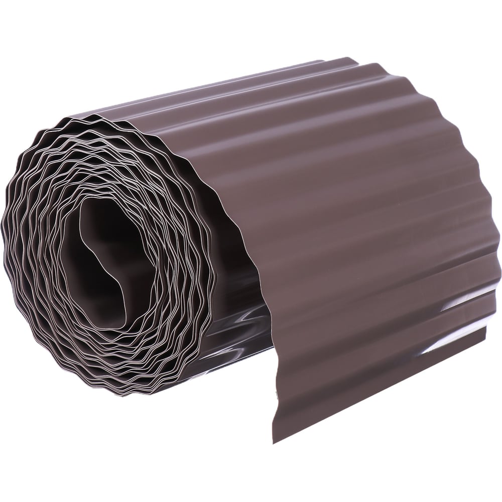 Бордюрная лента Greengo 0.2x9 м, гофра, толщина 0.6 мм, пластиковая ...