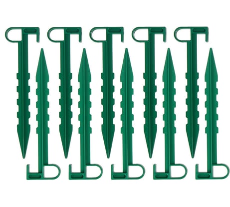 Колышки для зажима укрывного материала Greengo 14 см, 10 шт. 3338429