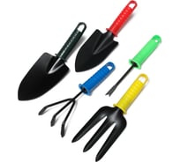 Набор садового инструмента Greengo 5 предметов, 27 см, рукоять цветная пластик 139611