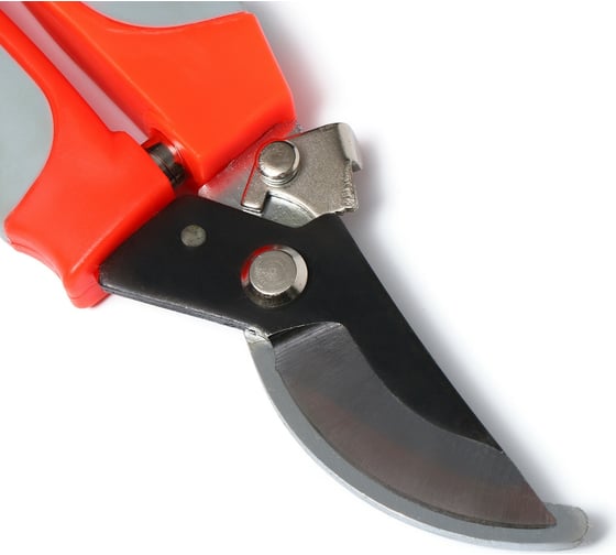 Секатор Greengo 9", 23 см, рукоять серо-оранжевый пластик 3028465