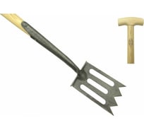 Штыковая кованая лопата с площадкой для ноги DeWit Spork 83050
