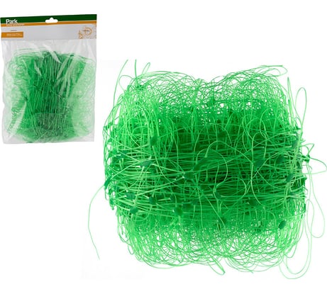 Шпалерная сетка Park 2х10 м, 10 г/м2, размер ячейки 15х17 см 732112