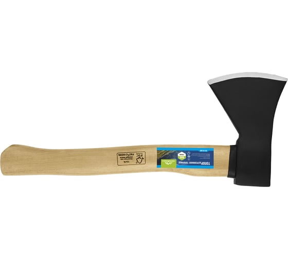 Топор vertextools, 600 г, в сборе, кованый, деревянное топорище FSC 20-40-600