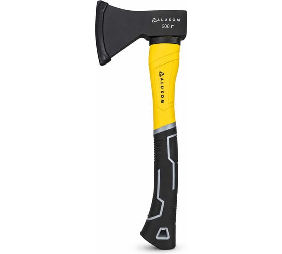 Топор универсальный ALUKOMTOOLS 600 г, с фиберглассовой рукояткой АТ-ТХ60