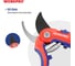 Секатор плоскостной WORKPRO (лезвие SK5, PP, TPR, до 19мм) WP332009 5
