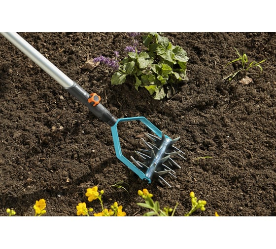 Звездочный культиватор с рамкой Gardena для комбисистем 03195-20.000.00