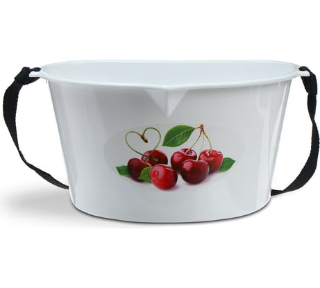 Ёмкость для сбора ягод СИМАЛЕНД Вишня 3 л, белая 3293088