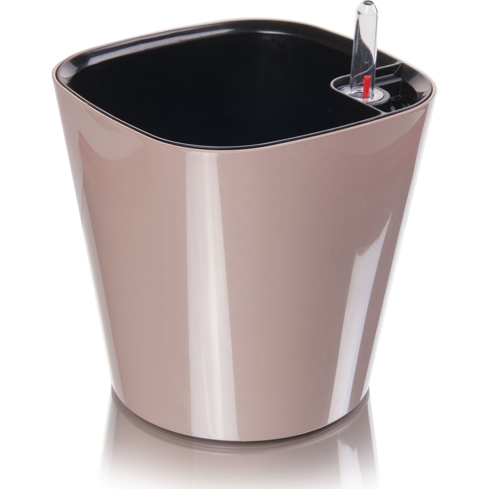 Цветочный горшок с автополивом АКИБИ КОМФОРТ 3 л, какао ПИ-21-13ТХ ...