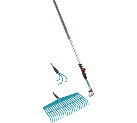 Набор Gardena: грабли для газонов, рыхлитель, щелевой очиститель, для комбисистем 03087-20.000.00