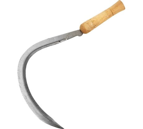 Усиленный серп САДОВИТА 500 мм, с деревянной ручкой 00090248