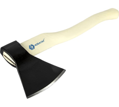 Плотницкий кованый топор КОБАЛЬТ МАСТЕР 1400 г, деревянное топорище 906-692