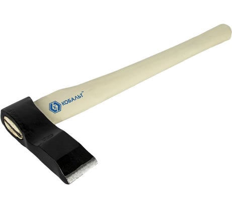 Кованый топор-колун КОБАЛЬТ МАСТЕР 1700 г, деревянное топорище 906-661