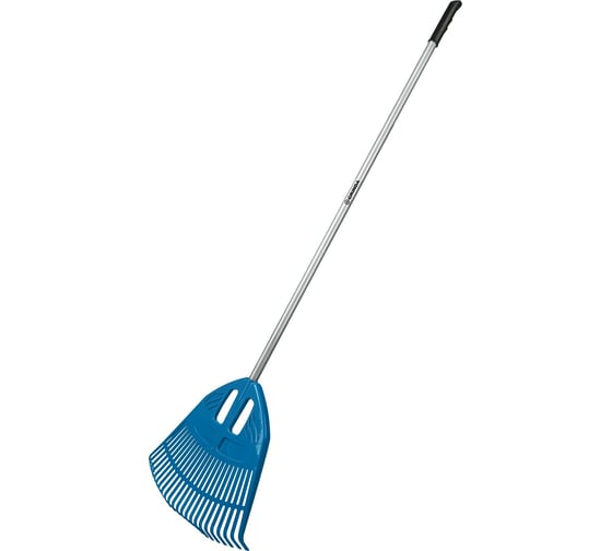Веерные пластиковые грабли Grinda PROLine PP-23X 23 зубца 421811 1
