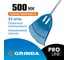 Веерные пластиковые грабли Grinda PROLine PP-23X 23 зубца 421811 2